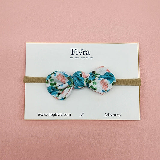 Small hair knot bow - Nylon headband - Varieties