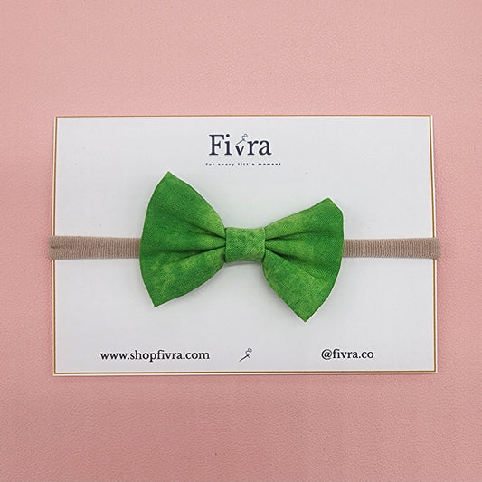Small hair bow - Nylon headband - Varieties