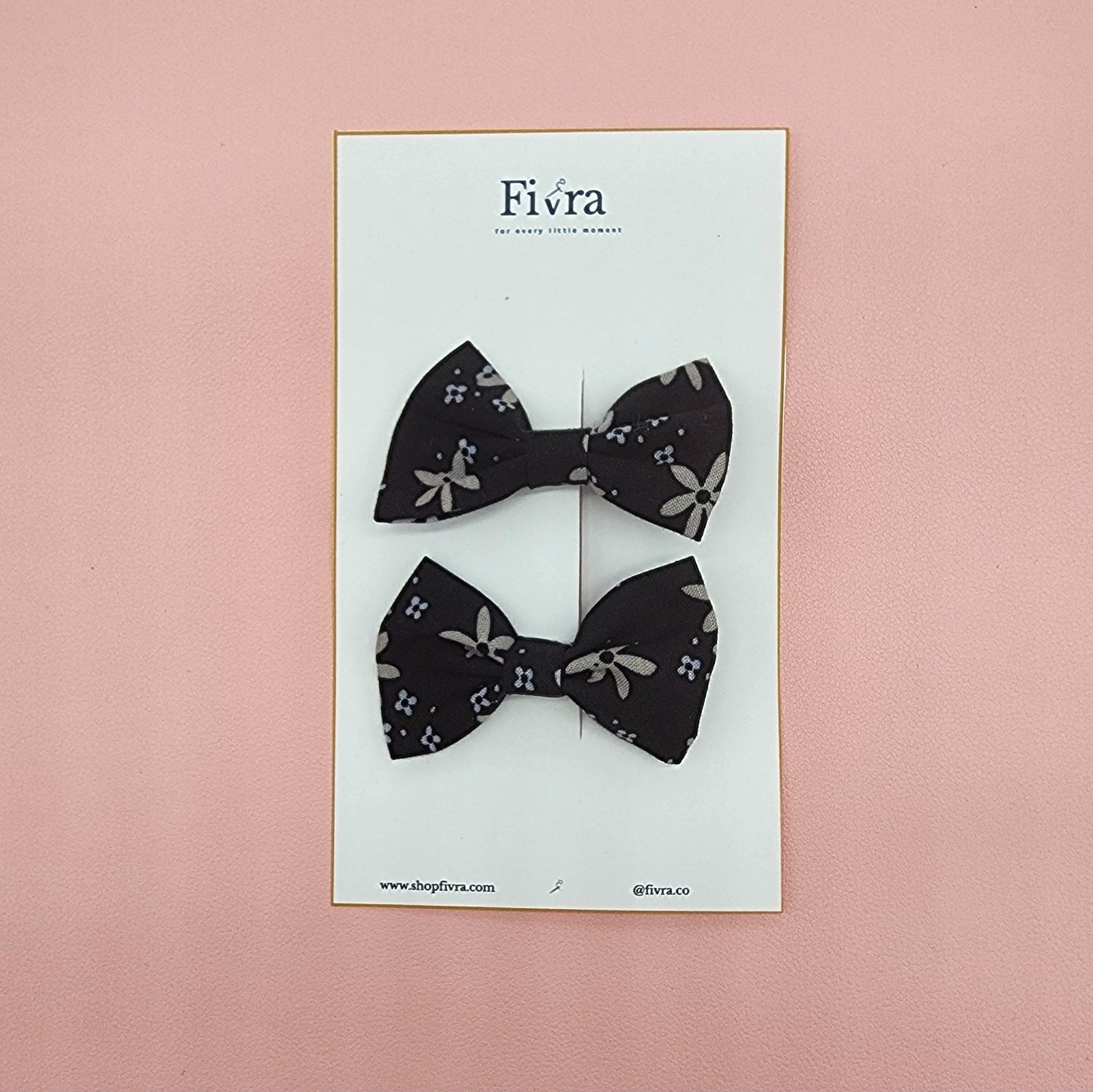 Small hair bow - clip - Varieties